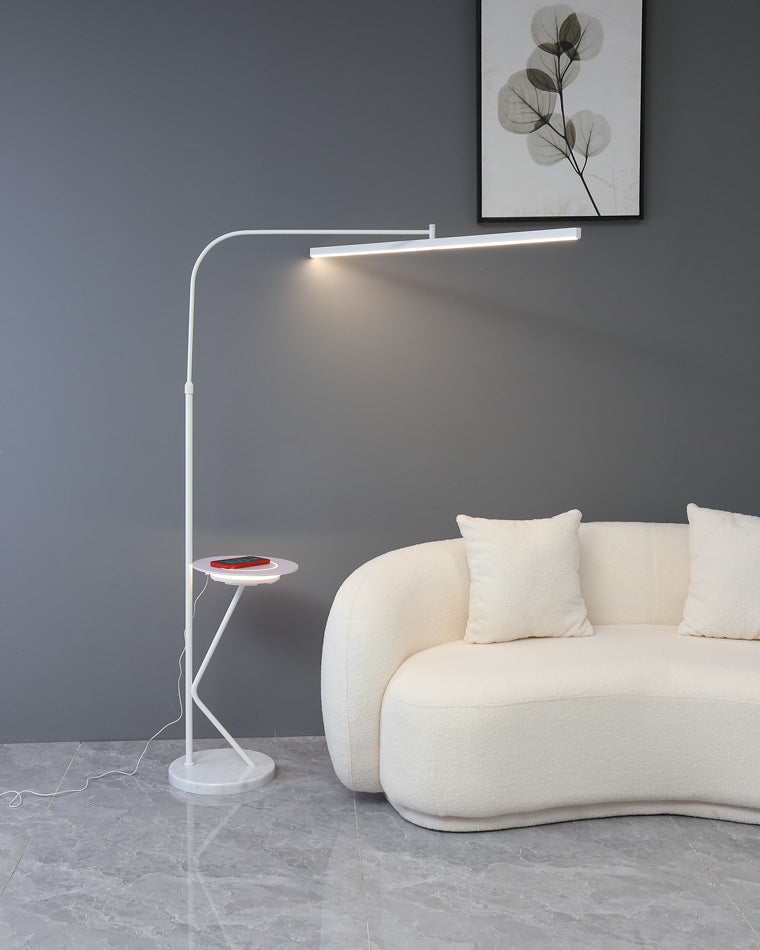 Diff Linear Reading Floor Lamp with Charging Tray-DF7061