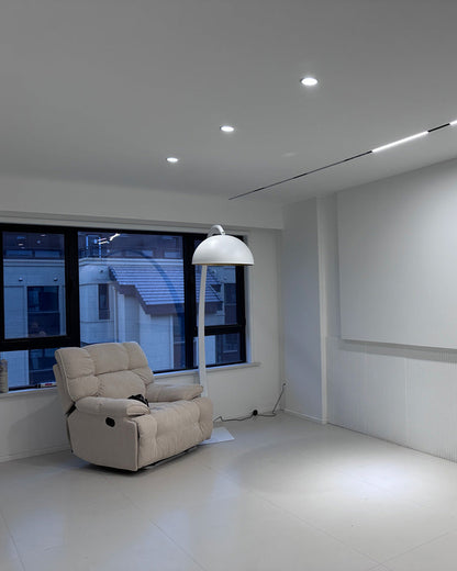 Diff Dome Arc Floor Lamp over Couch-DF7063