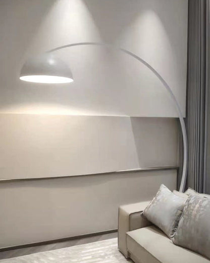 Diff Dome Arc Floor Lamp over Couch-DF7063