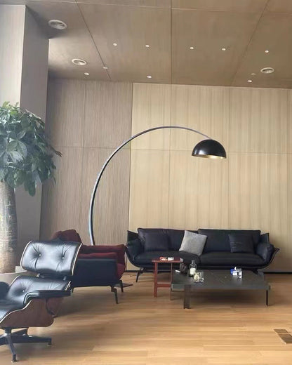 Diff Dome Arc Floor Lamp over Couch-DF7063
