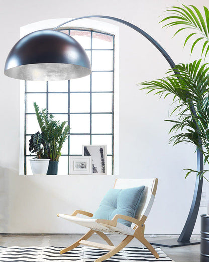 Diff Dome Arc Floor Lamp over Couch-DF7063