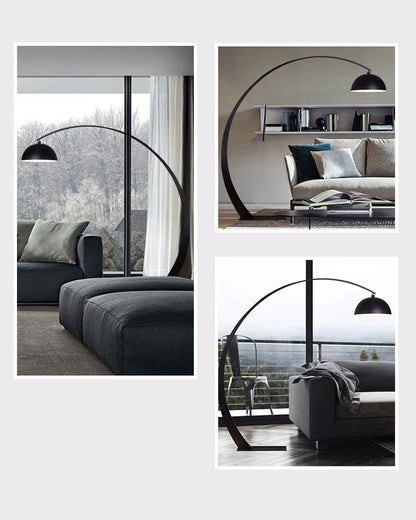 Diff Dome Arc Floor Lamp over Couch-DF7063