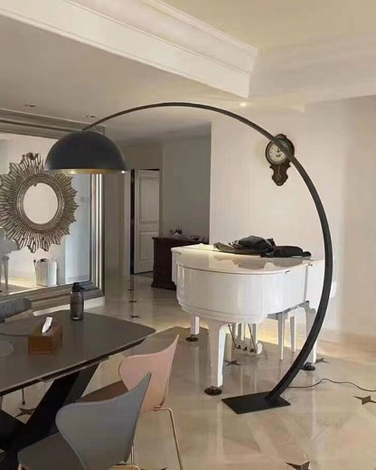 Diff Dome Arc Floor Lamp over Couch-DF7063