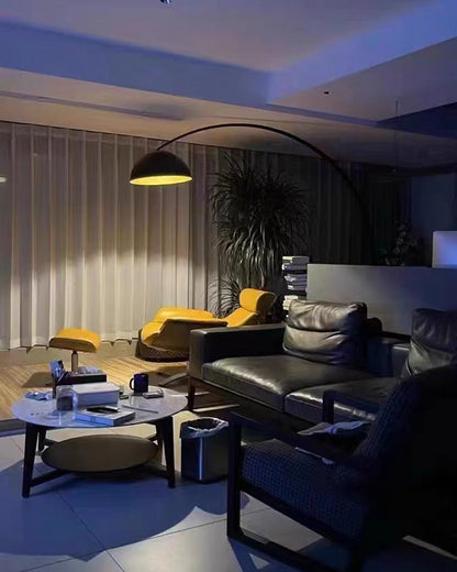 Diff Dome Arc Floor Lamp over Couch-DF7063