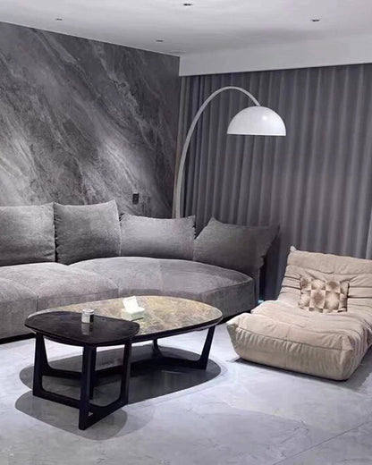 Diff Dome Arc Floor Lamp over Couch-DF7063