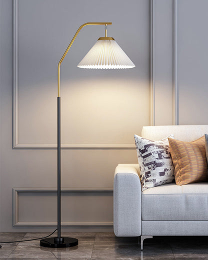 Diff Pleated Hanging Floor Lamp-DF7066