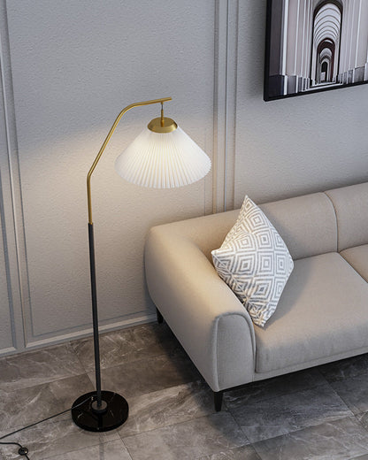 Diff Pleated Hanging Floor Lamp-DF7066
