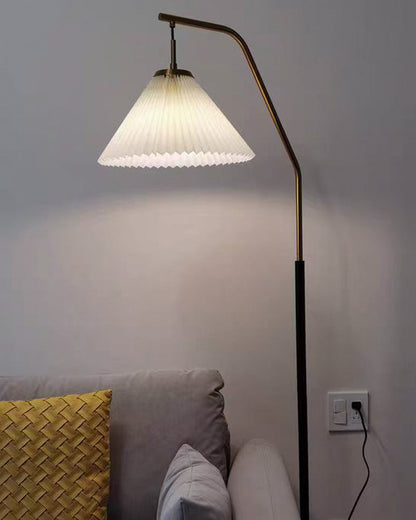 Diff Pleated Hanging Floor Lamp-DF7066