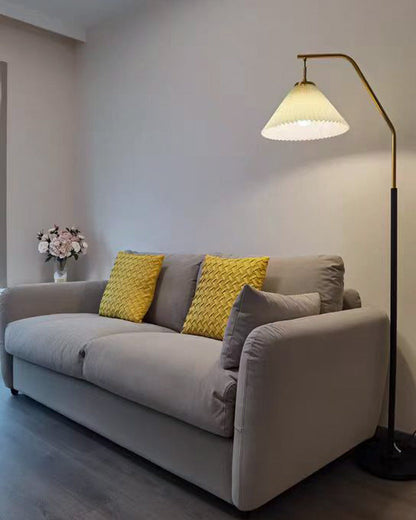 Diff Pleated Hanging Floor Lamp-DF7066