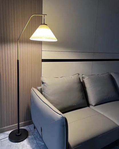 Diff Pleated Hanging Floor Lamp-DF7066