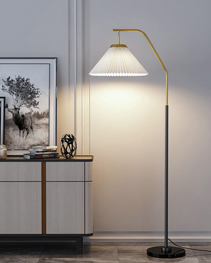 Diff Pleated Hanging Floor Lamp-DF7066