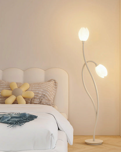 Diff 2-bulb Flower Floor Lamp-DF7070