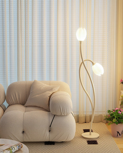 Diff 2-bulb Flower Floor Lamp-DF7070