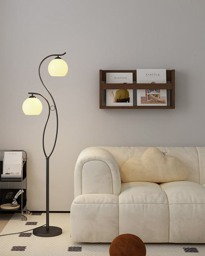 Diff 2-bulb Flower Floor Lamp-DF7070