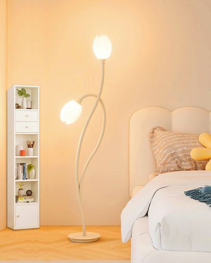 Diff 2-bulb Flower Floor Lamp-DF7070