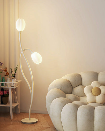 Diff 2-bulb Flower Floor Lamp-DF7070