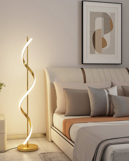Diff Dimmable Spiral Floor Lamp-DF7073