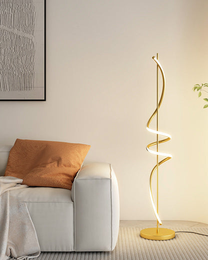 Diff Dimmable Spiral Floor Lamp-DF7073
