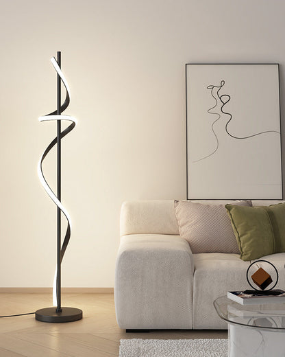 Diff Dimmable Spiral Floor Lamp-DF7073