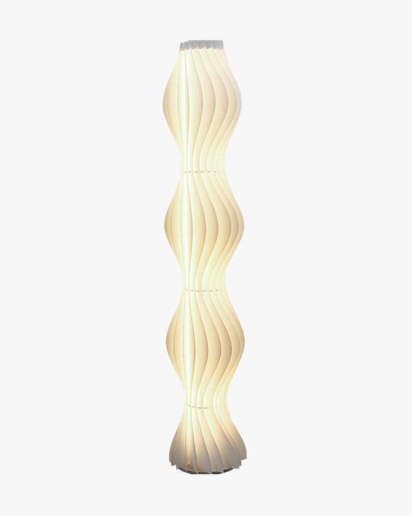 Diff Wavy Column Floor Lamp with Hue Dimmer-DF7074