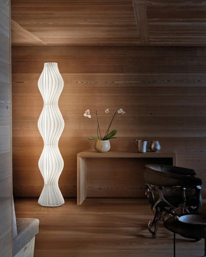 Diff Wavy Column Floor Lamp with Hue Dimmer-DF7074