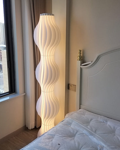 Diff Wavy Column Floor Lamp with Hue Dimmer-DF7074