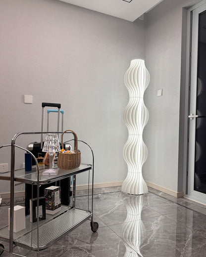 Diff Wavy Column Floor Lamp with Hue Dimmer-DF7074