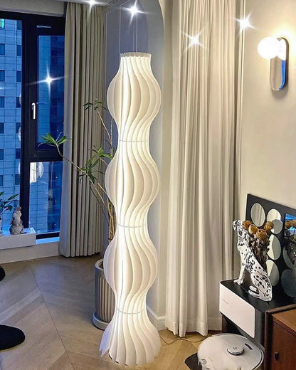 Diff Wavy Column Floor Lamp with Hue Dimmer-DF7074