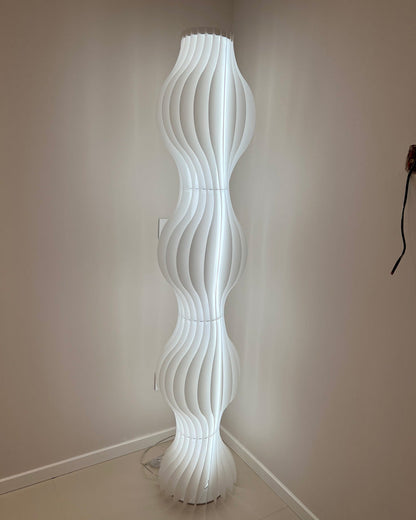 Diff Wavy Column Floor Lamp with Hue Dimmer-DF7074
