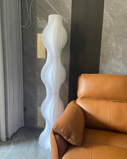 Diff Wavy Column Floor Lamp with Hue Dimmer-DF7074