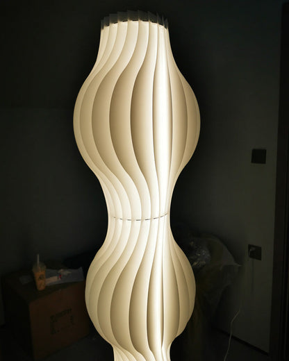 Diff Wavy Column Floor Lamp with Hue Dimmer-DF7074