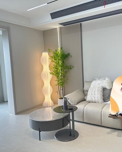 Diff Wavy Column Floor Lamp with Hue Dimmer-DF7074
