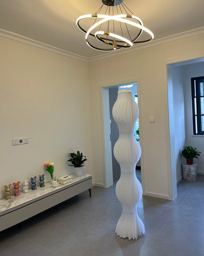 Diff Wavy Column Floor Lamp with Hue Dimmer-DF7074