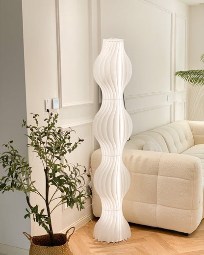 Diff Wavy Column Floor Lamp with Hue Dimmer-DF7074