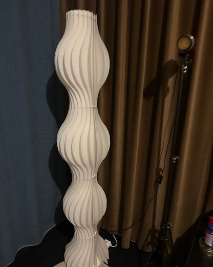 Diff Wavy Column Floor Lamp with Hue Dimmer-DF7074