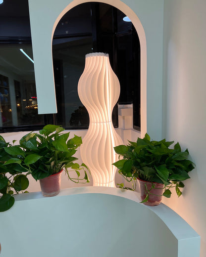 Diff Wavy Column Floor Lamp with Hue Dimmer-DF7074
