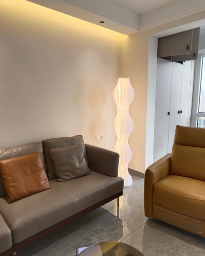 Diff Wavy Column Floor Lamp with Hue Dimmer-DF7074
