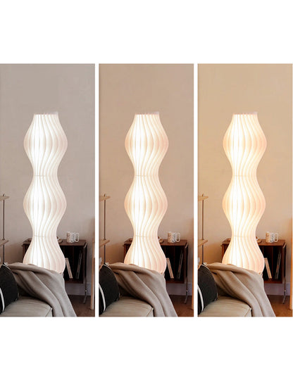 Diff Wavy Column Floor Lamp with Hue Dimmer-DF7074