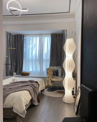 Diff Wavy Column Floor Lamp with Hue Dimmer-DF7074