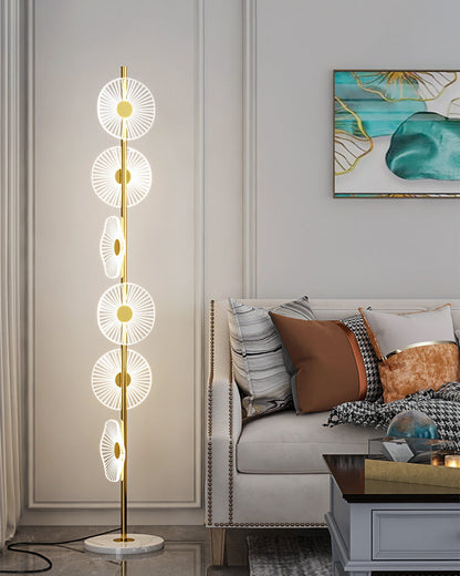 Diff Multi-light Dimmable Floor Lamp with Remote-DF7075