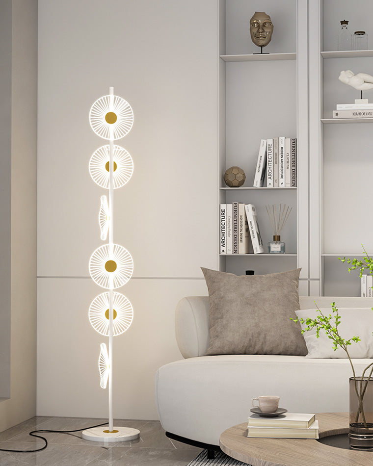 Diff Multi-light Dimmable Floor Lamp with Remote-DF7075