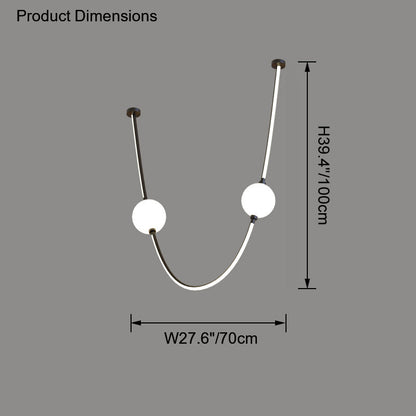 Diff String Led Chandelier-DF2267