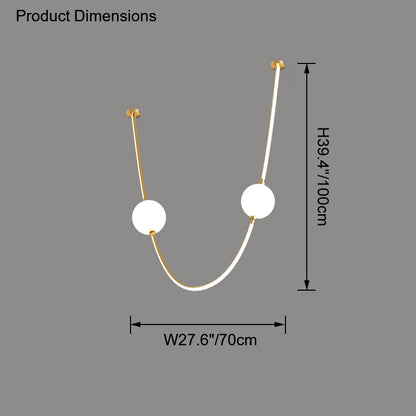 Diff String Led Chandelier-DF2267