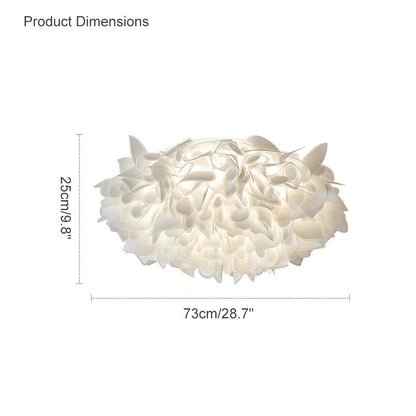 Diff Pedal Flush Mount Ceiling Light-DF1039