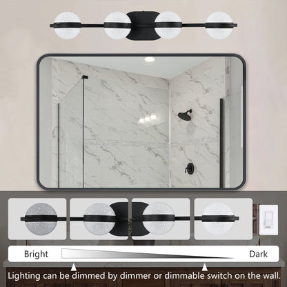 Modern Minimalist LED 4 Bulb Bathroom Vanity Light-DG2037