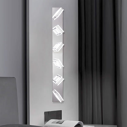 6-Lights Acrylic Modern Chrome Makeup Mirror Light-DG2029