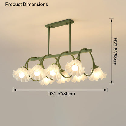 Diff Flower Dining Room Chandelier-DF2283