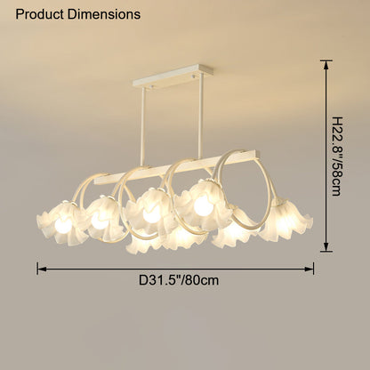 Diff Flower Dining Room Chandelier-DF2283
