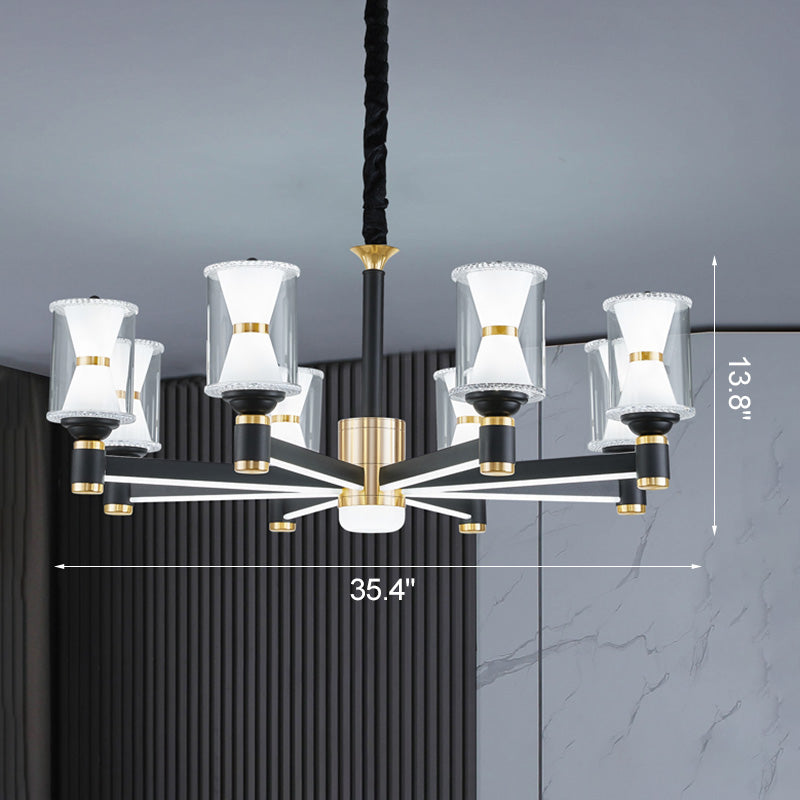 Diff Modern Pillar Candle Chandelier-DF2250