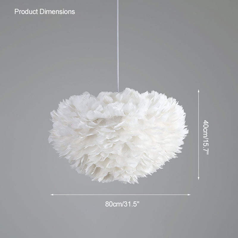 Diff Feather Cloud Pendant Light-DF2217